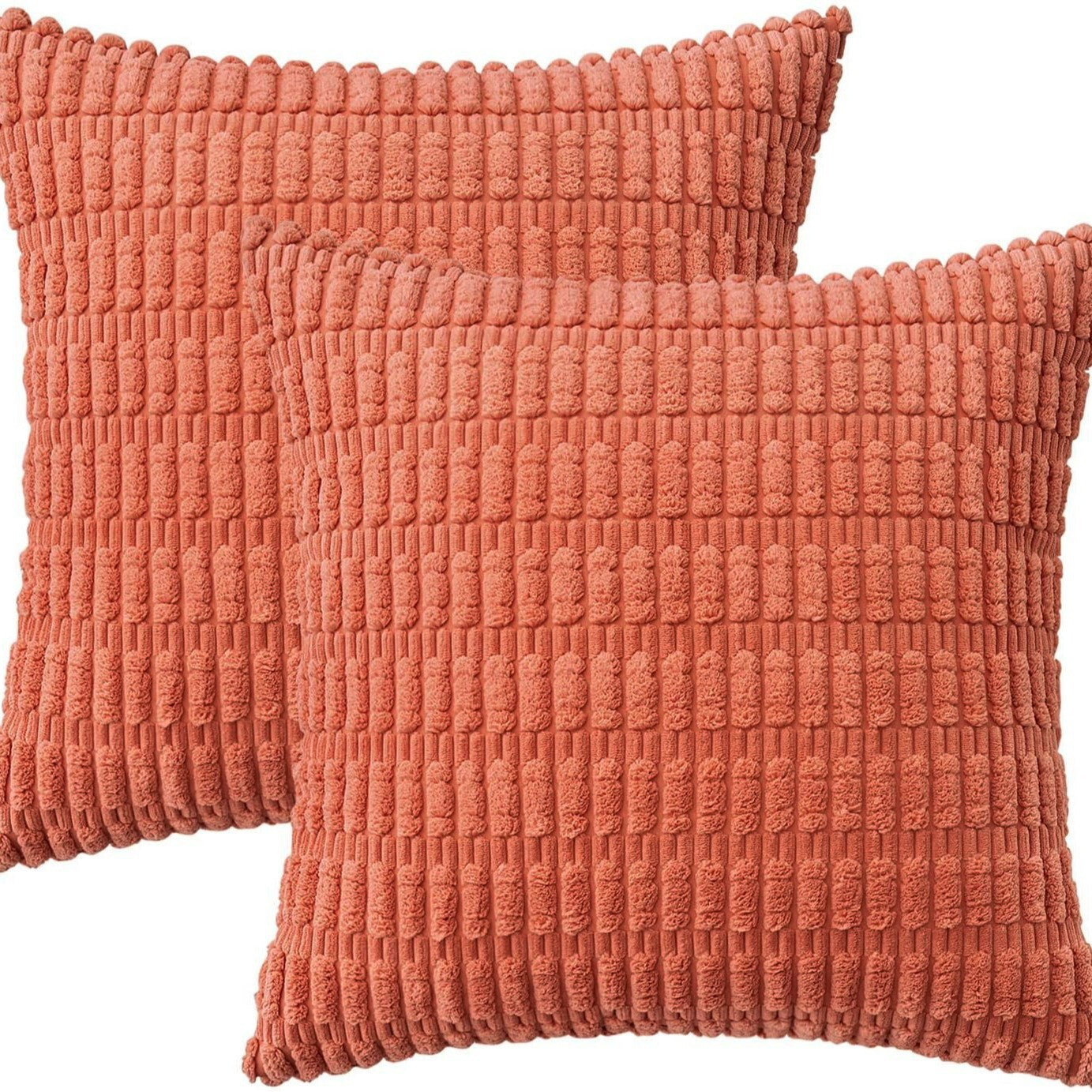 Simple Wheat Ear Corduroy Home Pillow